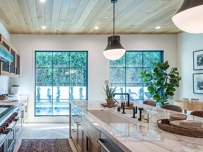Ambient shop lighting kitchen